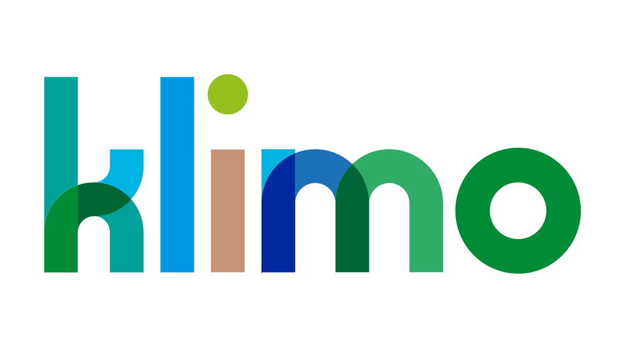 Schriftzug "klimo" als Logo der gleichnamigen App